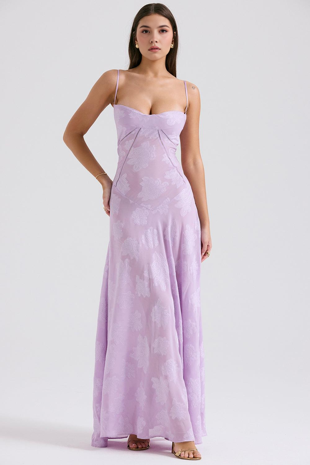 Maphie | Long Floral Dress