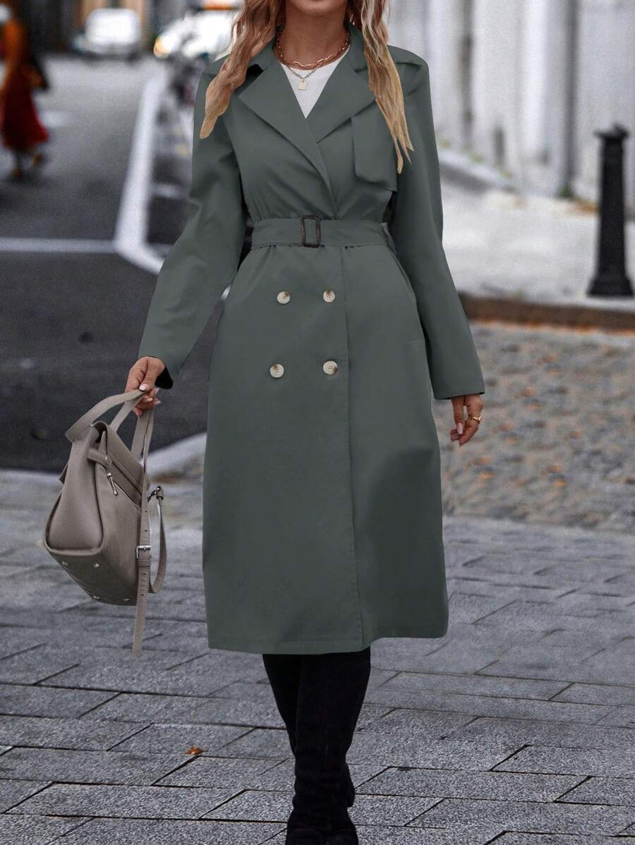 Chiquease Trench Coat
