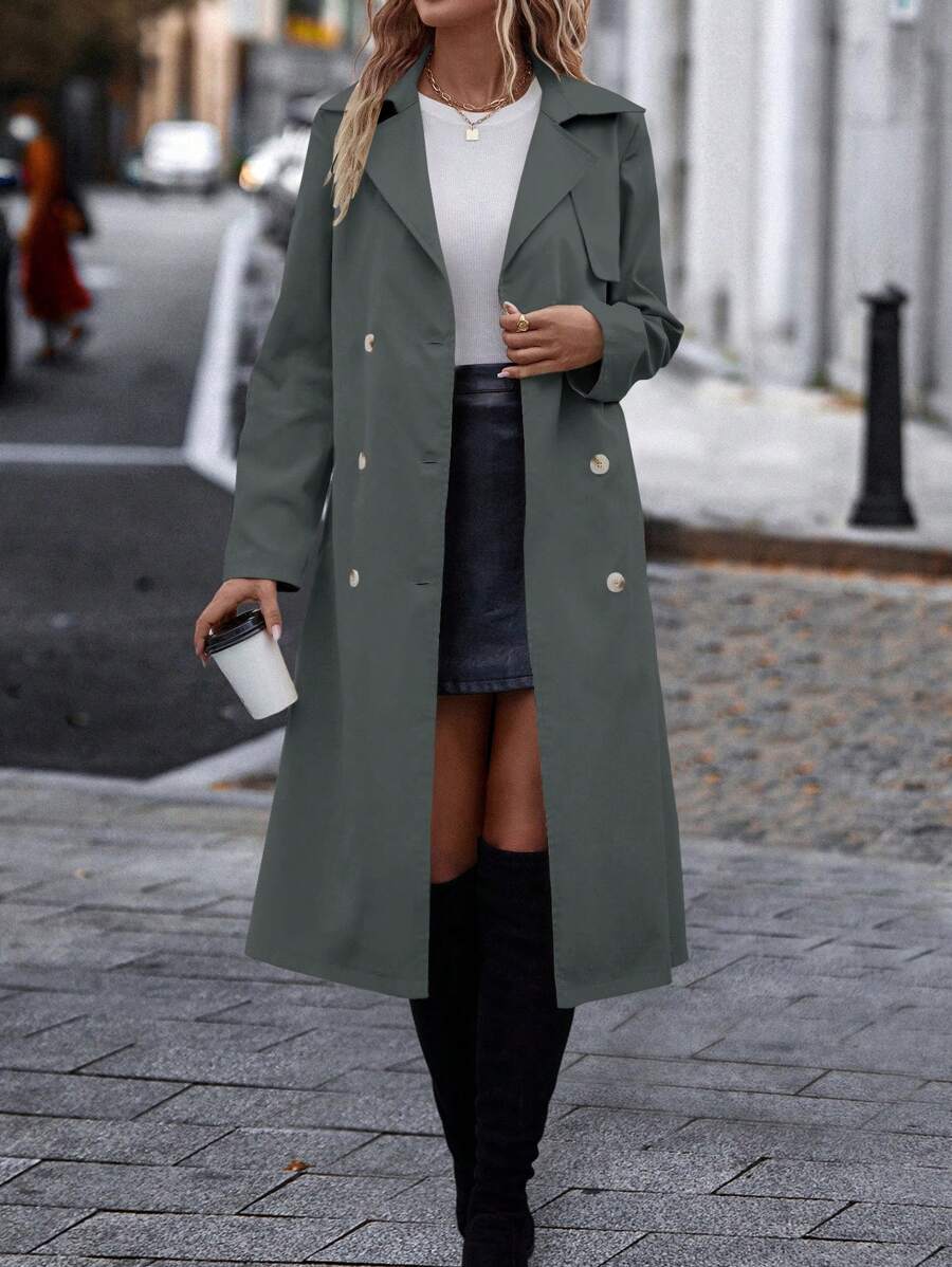 Chiquease Trench Coat