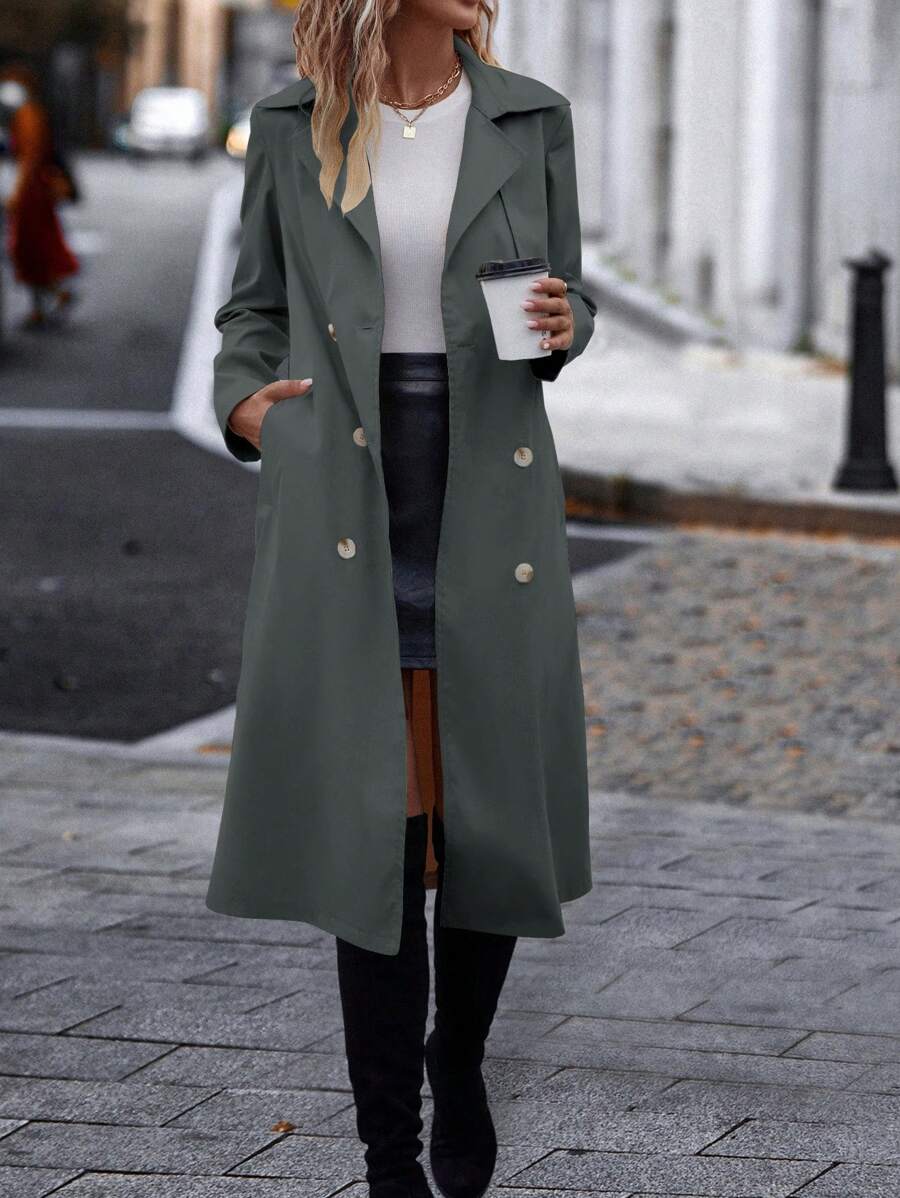 Chiquease Trench Coat