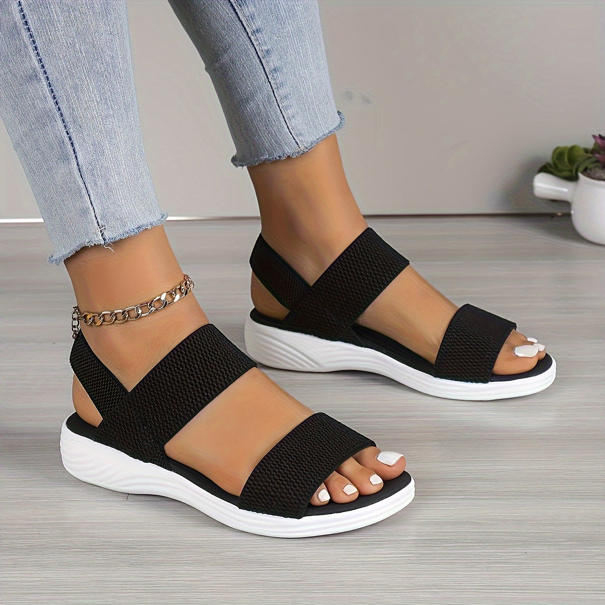 Helene – Lightweight Stretch Sandals