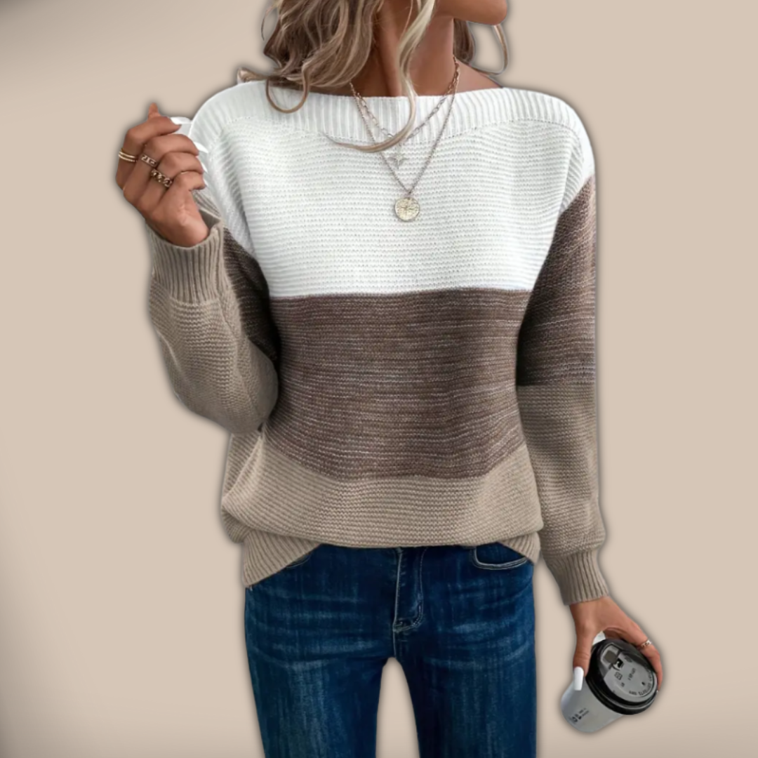 Allysa - Elegant Long-Sleeve Sweater