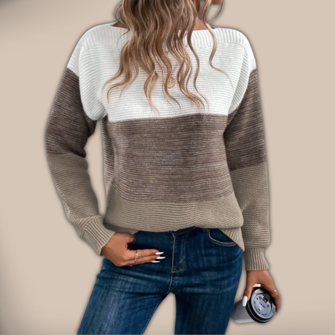 Allysa - Elegant Long-Sleeve Sweater